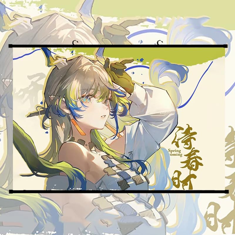 Amazon.co.jp: アークナイツ シュウ 掛ける絵 掛け軸